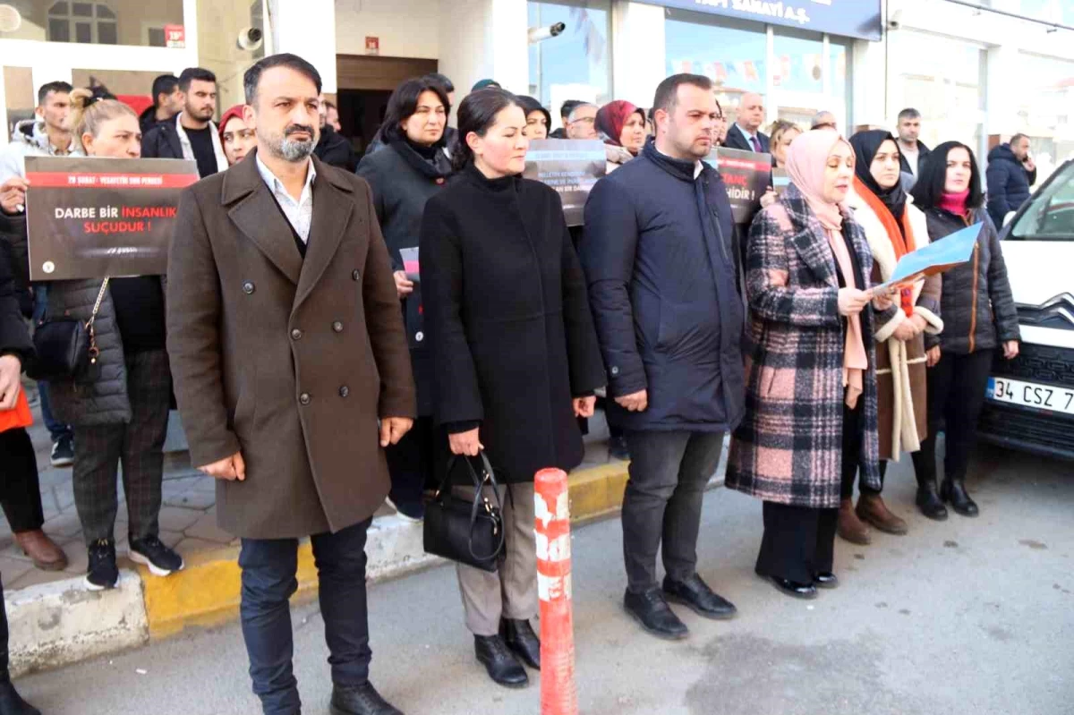 AK Parti Iğdır İl Başkanlığı, 28 Şubat Darbesini Kınadı