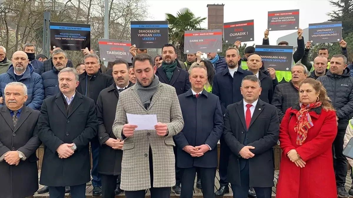 AK Parti Zonguldak İnsan Hakları Başkanlığı 28 Şubat Darbesini Kınadı