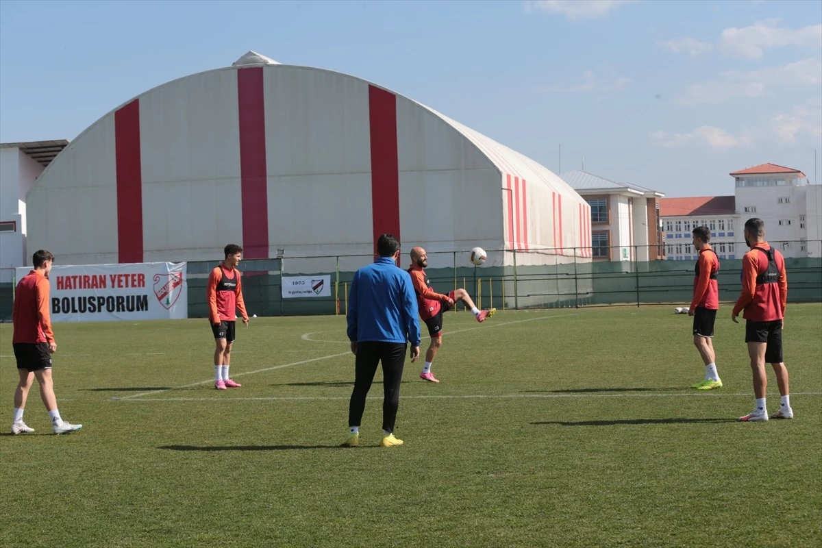 Boluspor, Göztepe maçı için hazırlıklarını sürdürdü