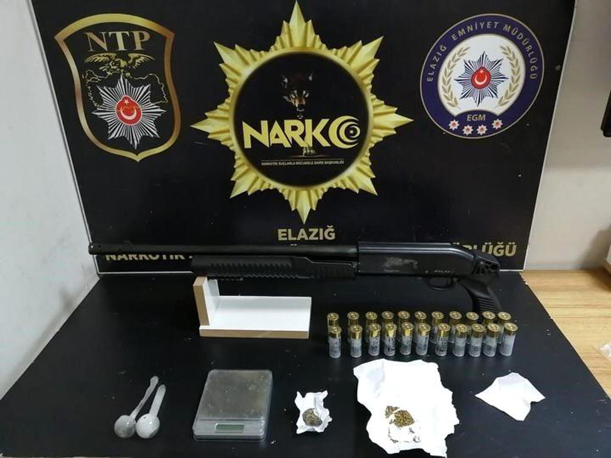 Elazığ\'da uyuşturucu satıcılarına operasyon: 4 şüpheli gözaltına alındı