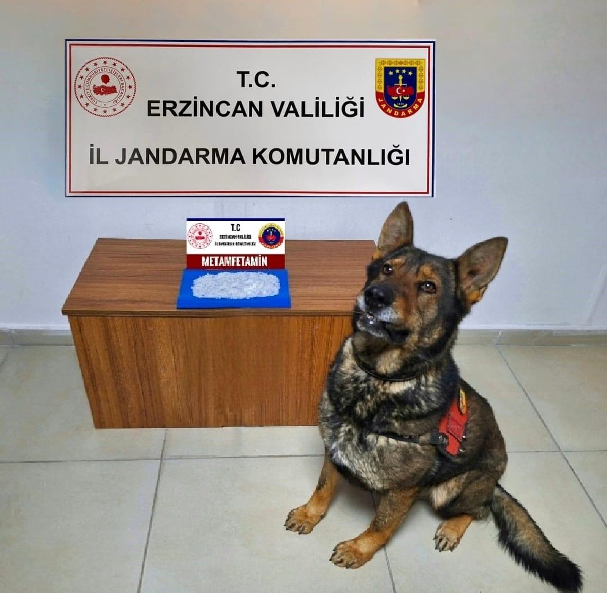 Erzincan\'da 66 Gram Metamfetamin Ele Geçirildi