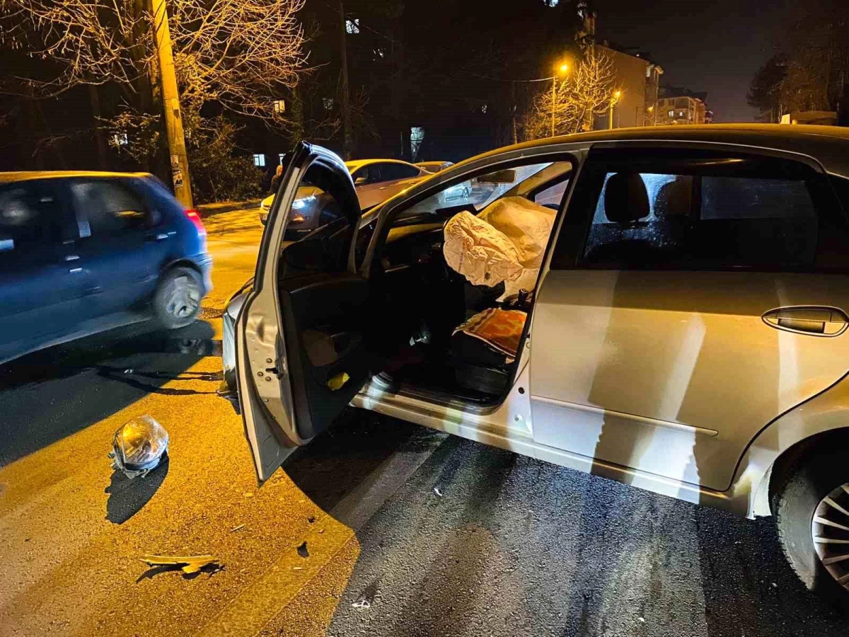 Bolu\'da otomobil ve cipin karıştığı kazada 1 kişi yaralandı