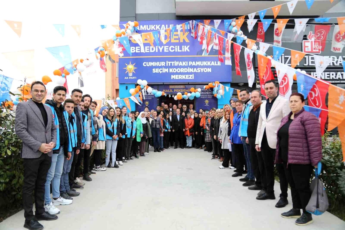 AK Parti Pamukkale Belediye Başkan Adayı Halil Pekdemir\'den Şeffaf ve Katılımcı Yönetim Vurgusu