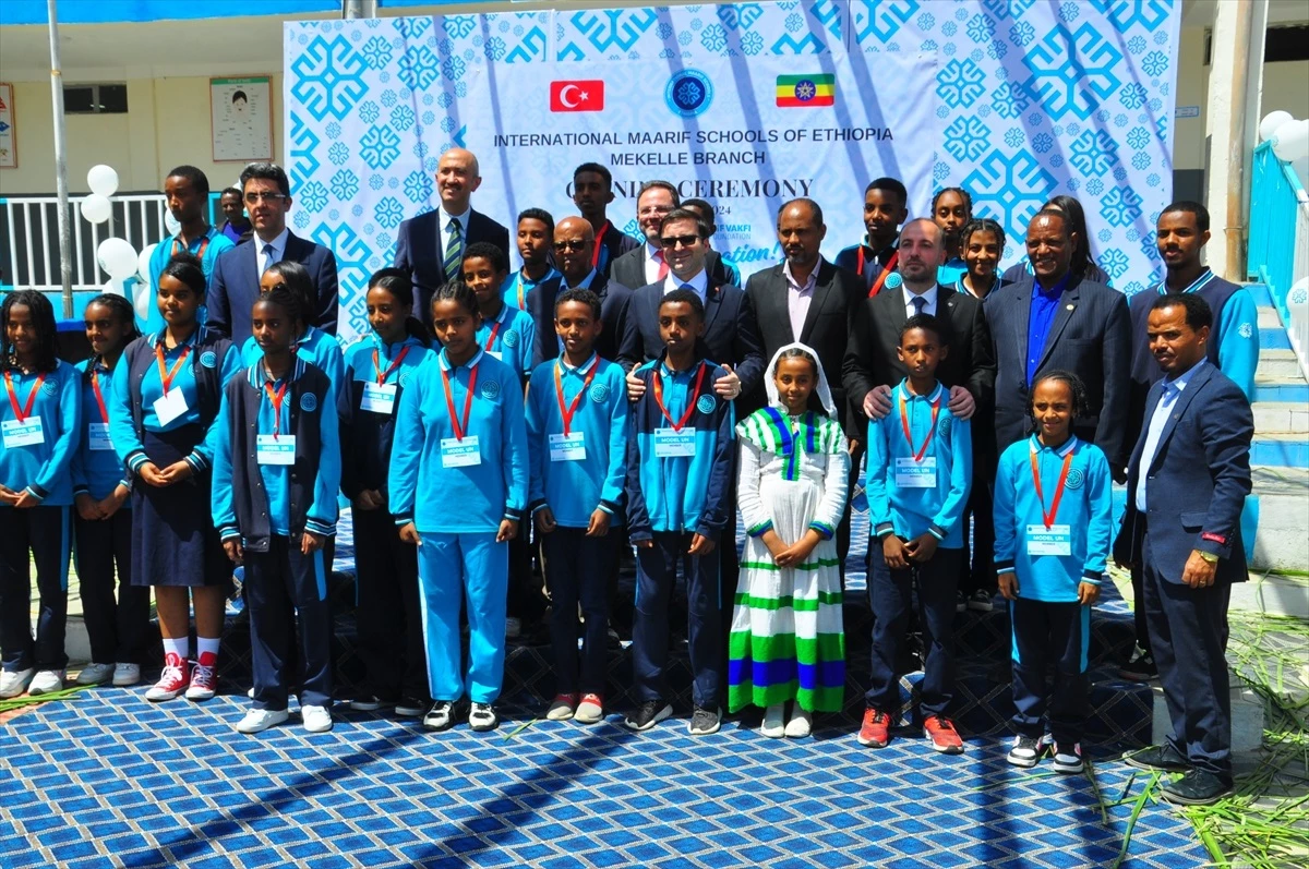 Türkiye Maarif Vakfı, Etiyopya\'nın Tigray bölgesindeki okulun resmi açılışını gerçekleştirdi