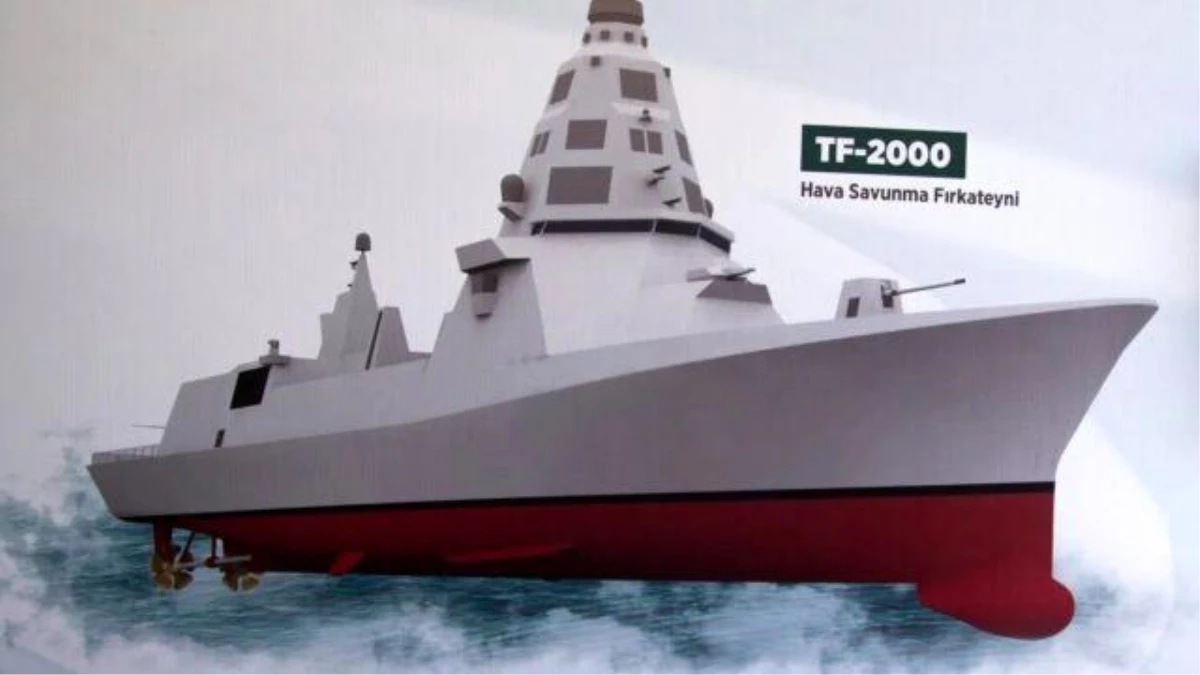 Türkiye\'nin ilk muharip gemisi TF-2000\'in özellikleri ortaya çıktı