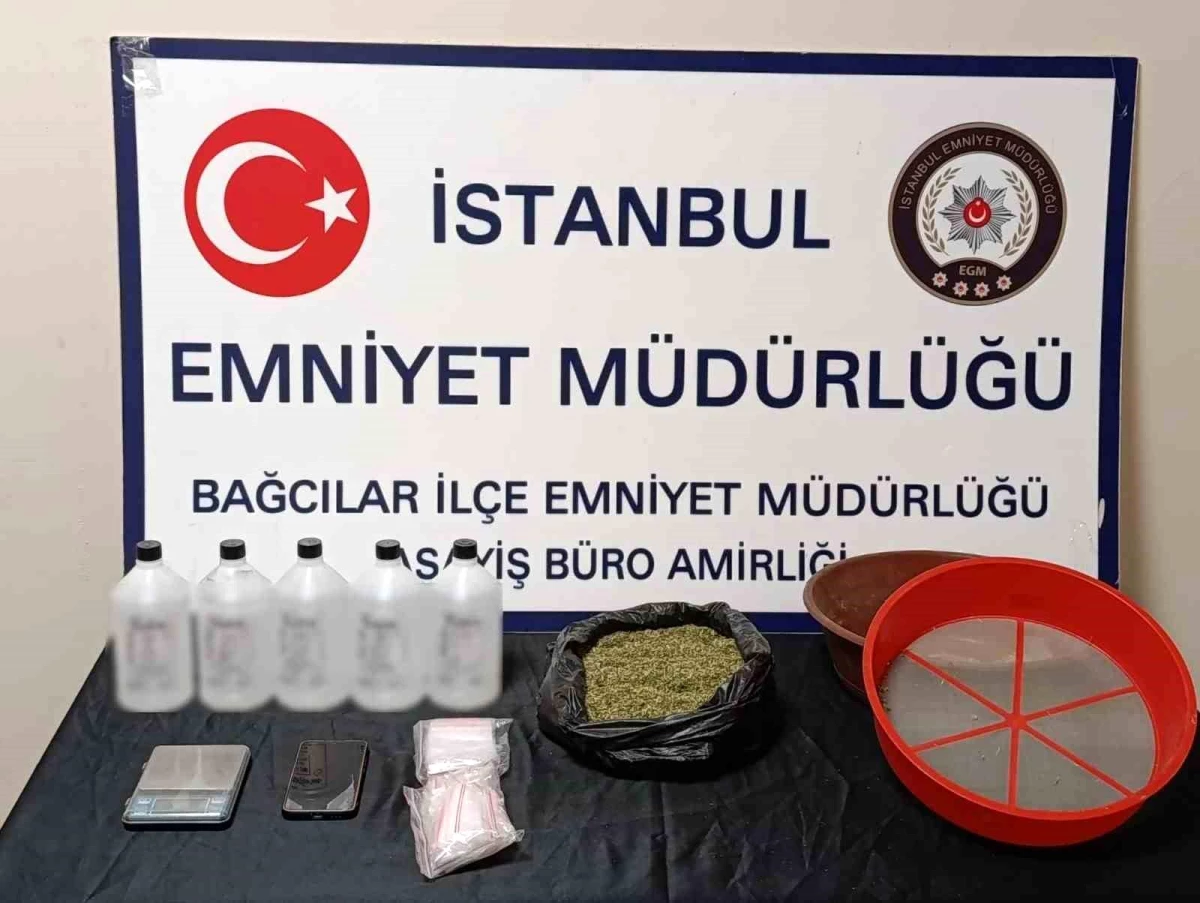Bağcılar\'da uyuşturucu operasyonu: 3 şahıs yakalandı, 968 gram bonzai ele geçirildi