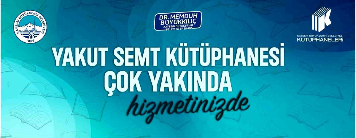 Büyükşehir\'in 13\'üncü kütüphanesi yolda