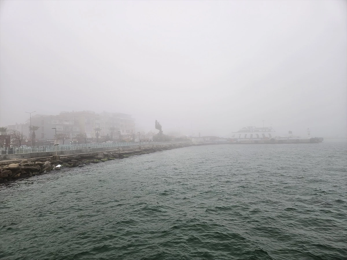 Çanakkale Boğazı, Yoğun Sis Nedeniyle Geçici Olarak Kapatıldı