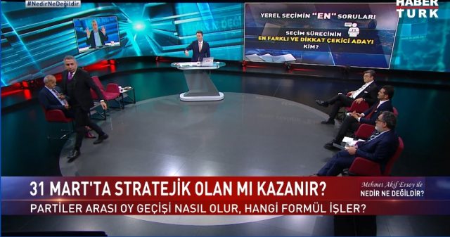 CHP'li Ali Haydar Fırat, 'CHP-DEM iş birliği tam olarak ne?' yazısına tepki gösterip yayını terk etti