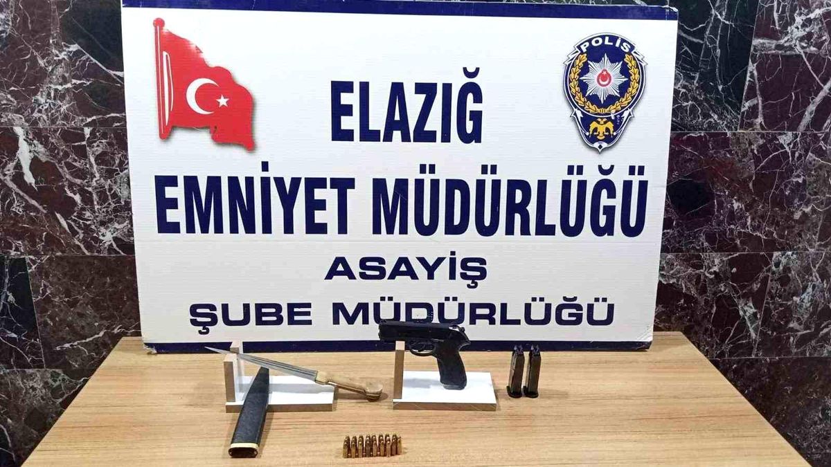 Elazığ\'da yolda karşılaştığı husumetlisini yaralayan şüpheli tutuklandı
