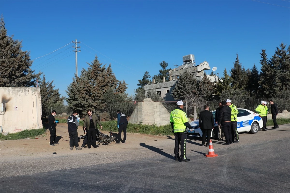 Kilis\'te ciple çarpışan motosikletin sürücüsü hayatını kaybetti