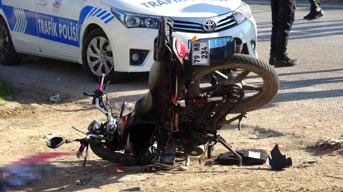 Kilis\'te cip ile çarpışan motosikletin sürücüsü hayatını kaybetti