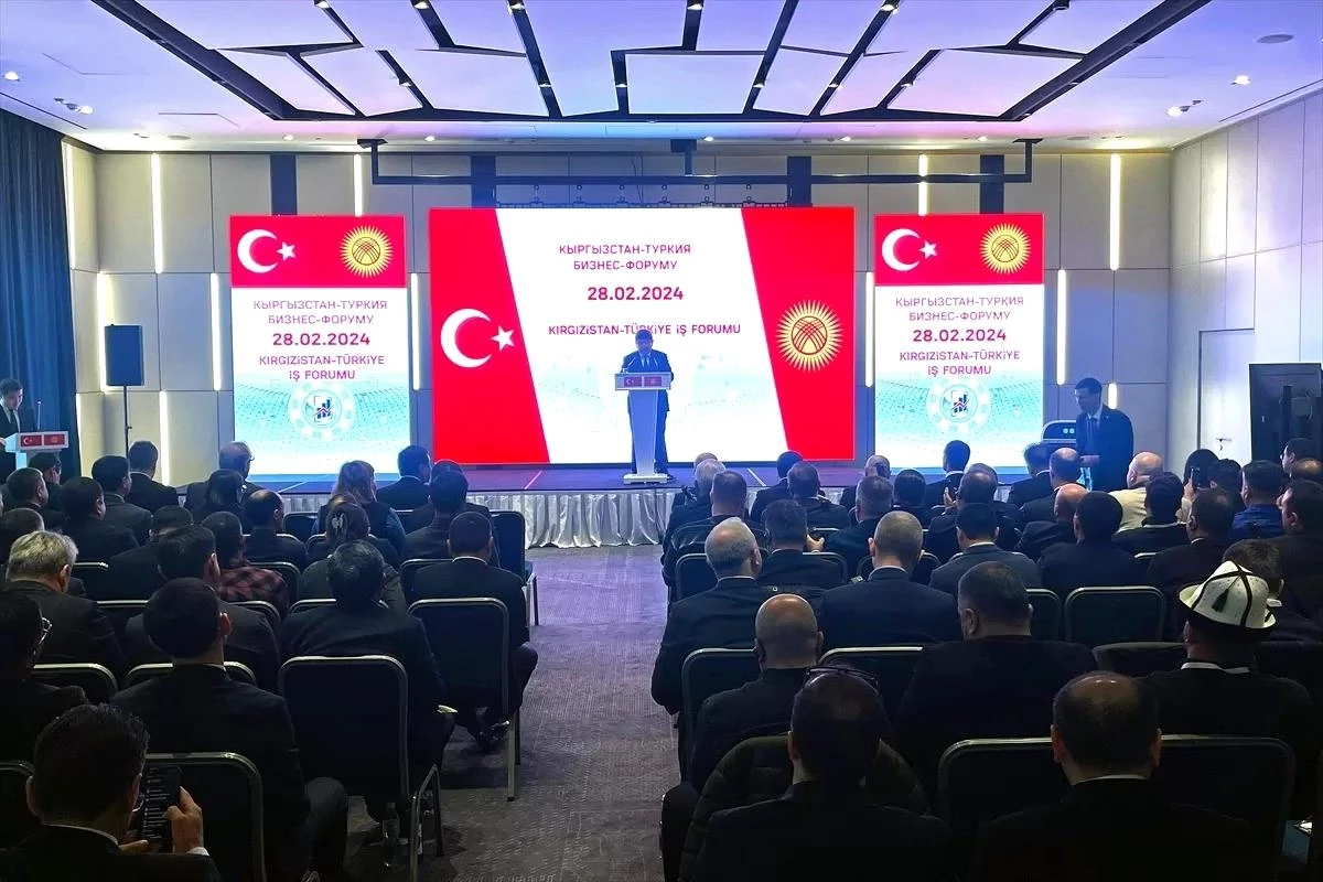 Kırgızistan-Türkiye İş Forumu Bişkek\'te Yapıldı