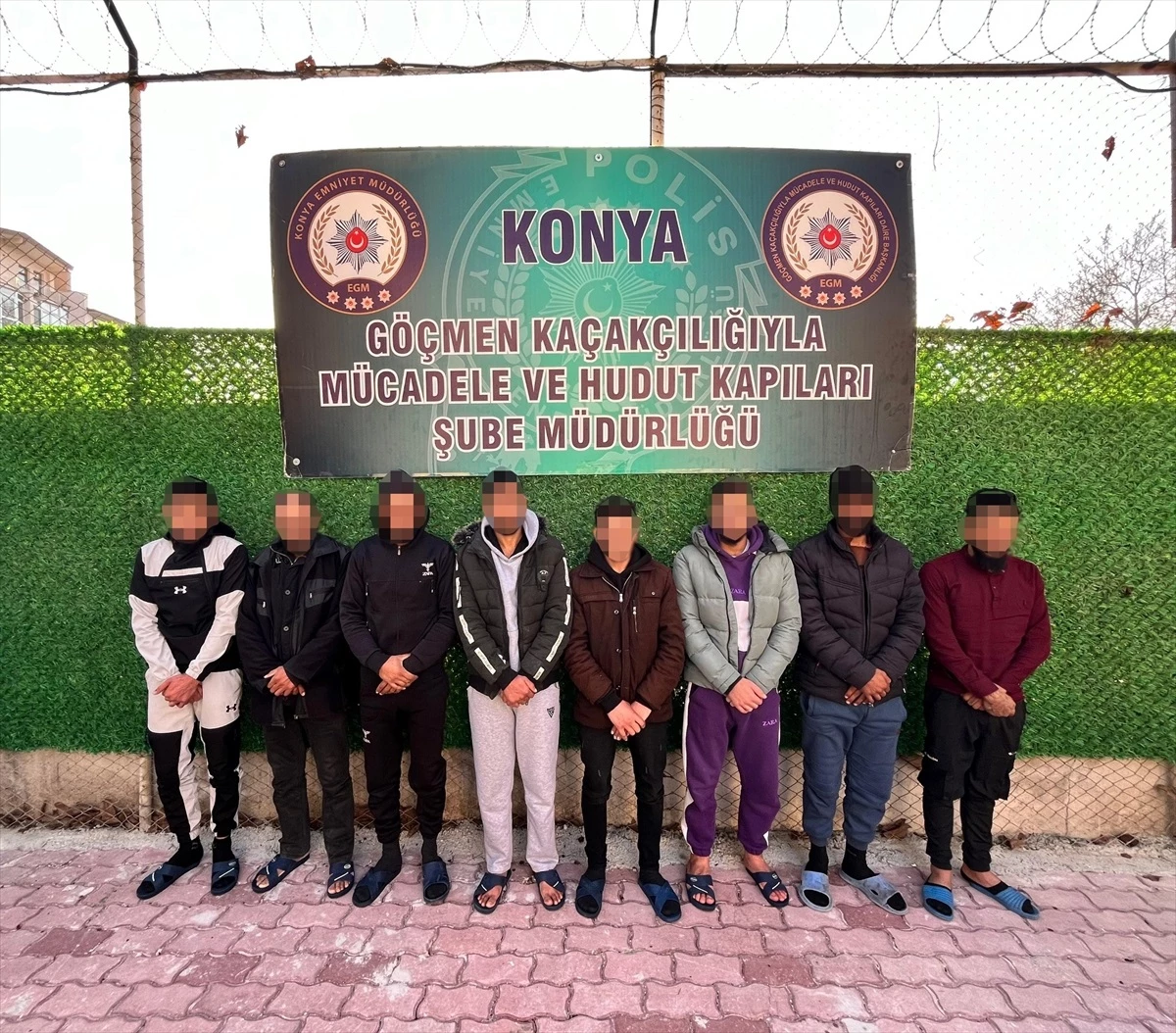 Konya\'da Göçmen Kaçakçılığı Yapan 2 Şüpheli Tutuklandı