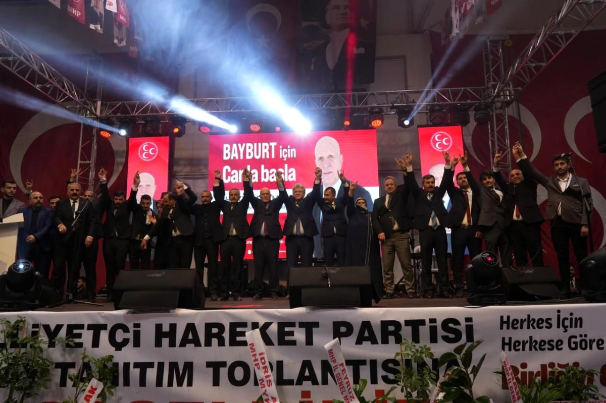 MHP Bayburt İl Başkanlığı Aday Tanıtım Toplantısı Gerçekleştirildi