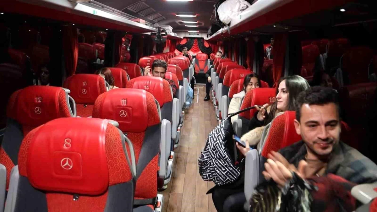 Nevşehir\'de Otobüs Şoförüne Teşekkür