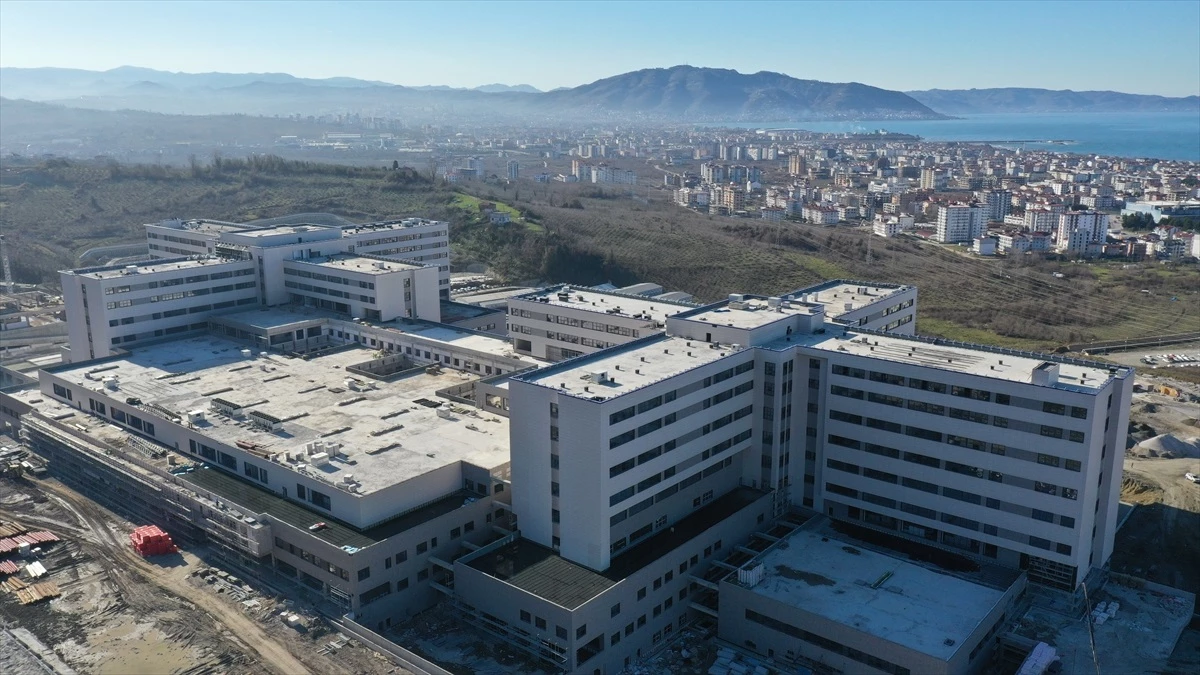 Ordu Şehir Hastanesi Projesi Yüzde 93 Tamamlandı