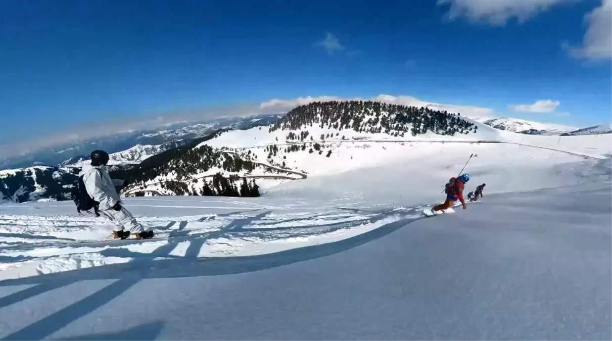 Artvin\'de 2 bin 400 rakımlı Sahara Milli Parkı adrenalin tutkunlarının gözdesi haline geldi