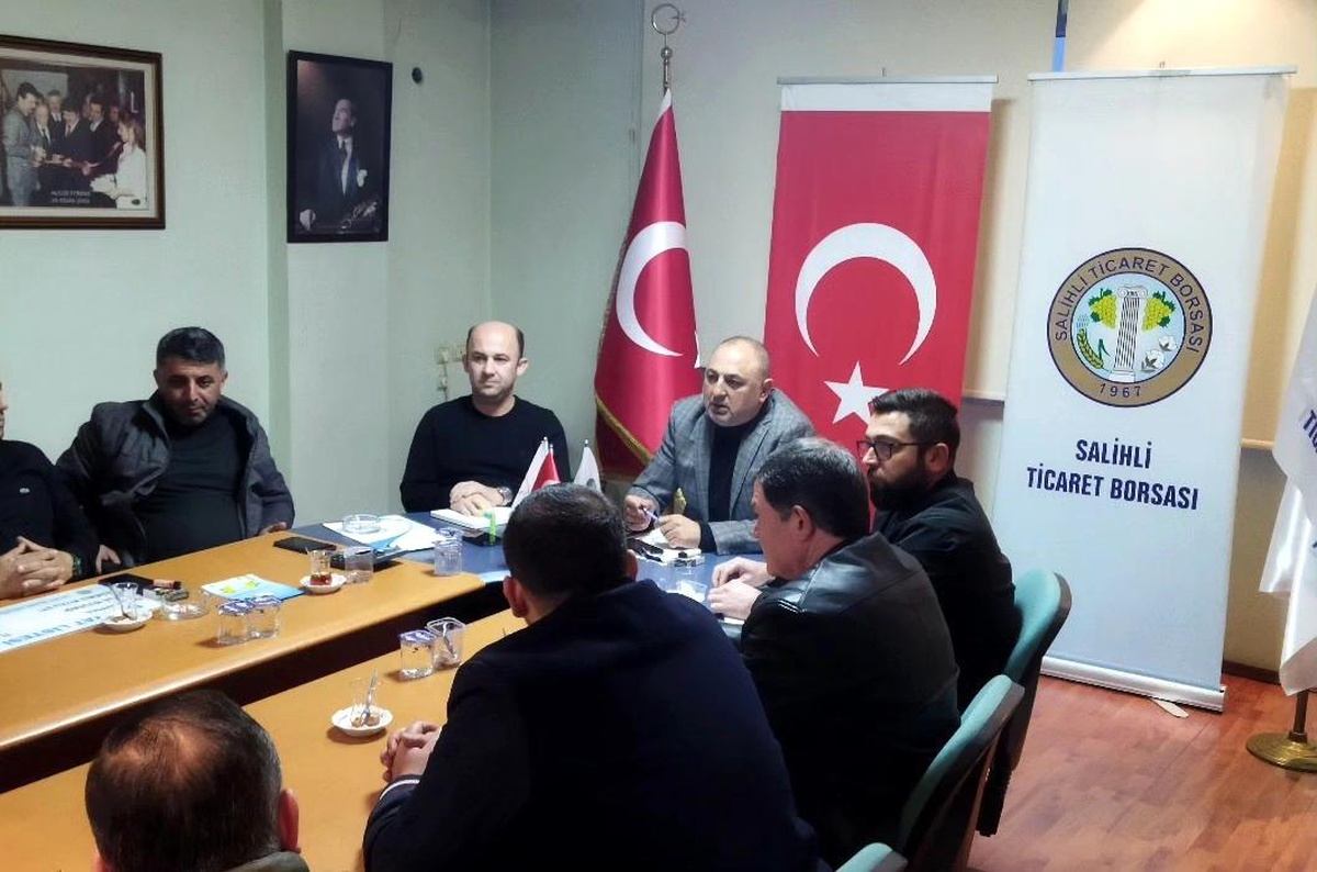 Salihli\'de Canlı Hayvan ve Kasap Sektörü Temsilcileri Toplantıda Buluştu