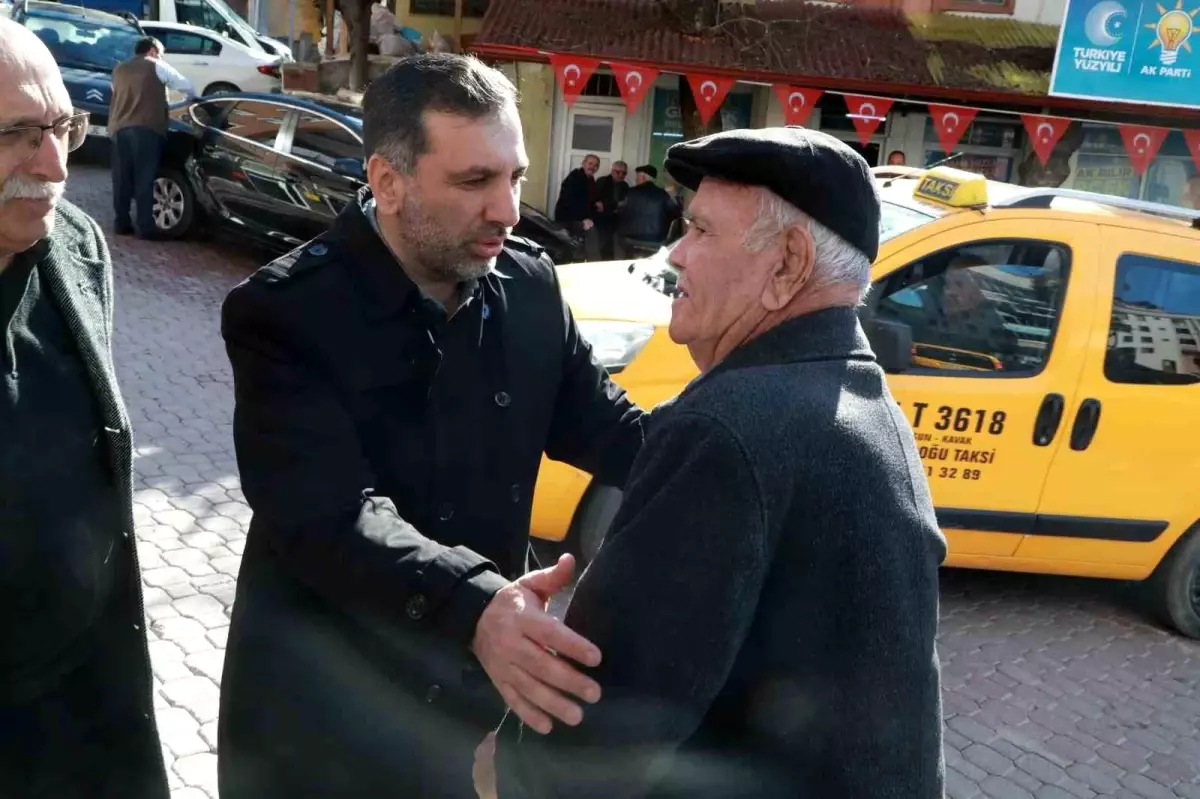 Samsun Belediye Başkanı İbrahim Sarıcaoğlu, eski öğretmeninden dua aldı