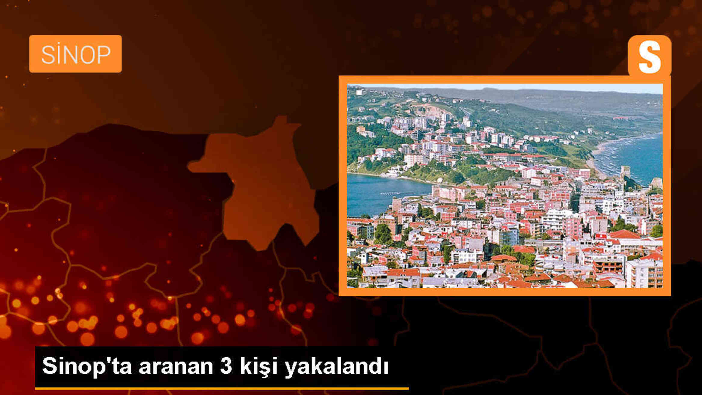 Sinop\'ta Aranan 3 Kişi Yakalandı