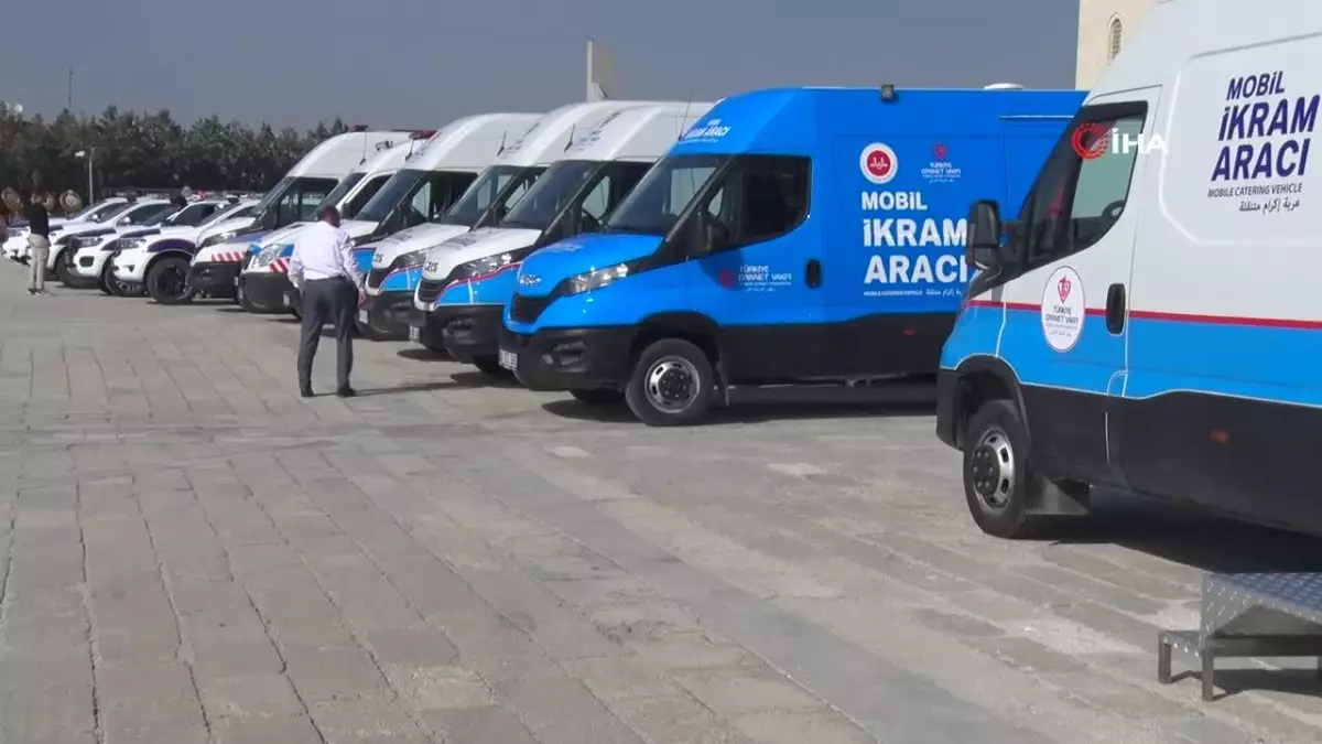 TDV Mobil İkram Araçları Deprem Bölgesine Gönderiliyor