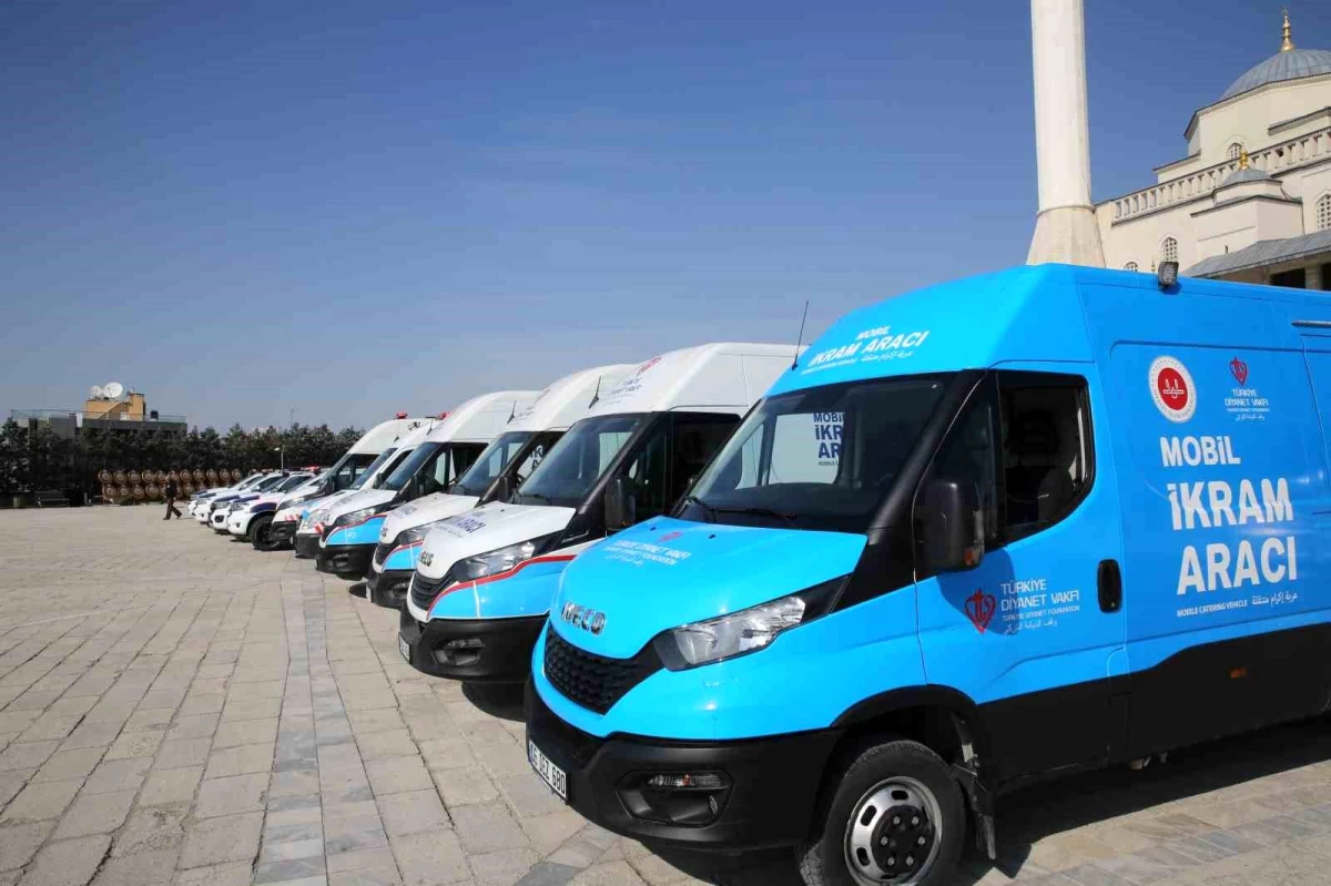 TDV, Ramazan Ayında Deprem Bölgesine Mobil İkram Araçları Gönderecek