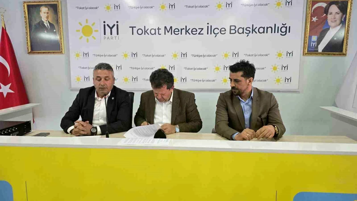 İYİ Parti Tokat Belediye Başkan Adayı Şeref Menteşe\'nin adaylığı düşürüldü