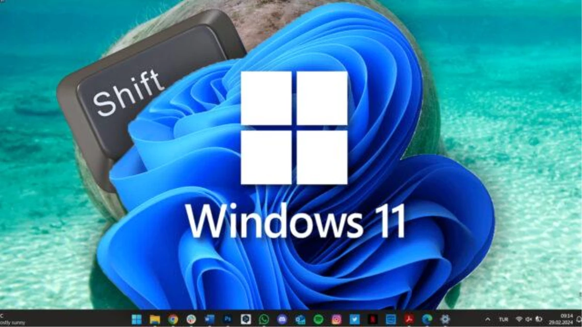 Windows 11 yapışkan tuşlar nasıl kapatılır?