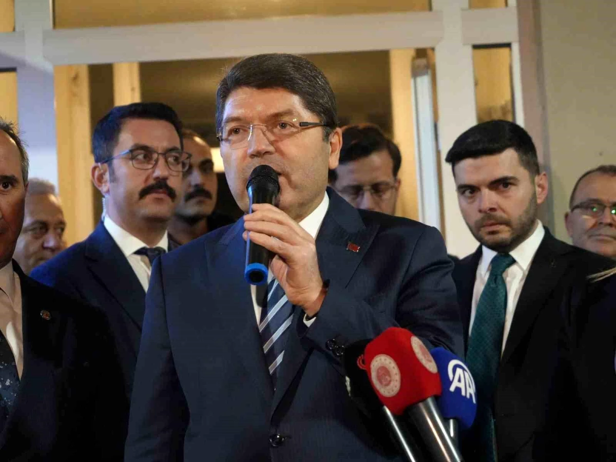 Adalet Bakanı Yılmaz Tunç: Türkiye\'de Demokrasinin Standartlarını Yükseltmeye Devam Edeceğiz