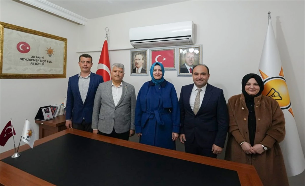 AK Parti Genel Başkan Yardımcısı Fatma Betül Sayan Kaya Muğla\'da ziyaretlerde bulundu