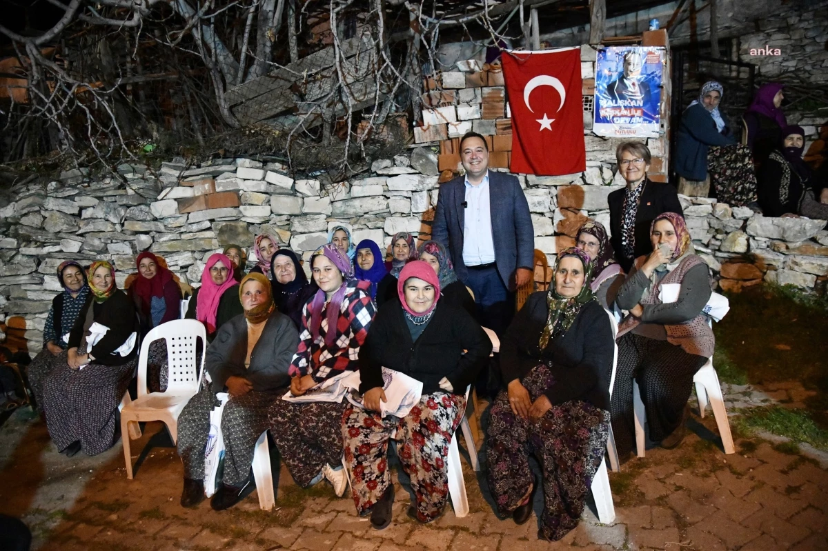 Akhisar Belediye Başkanı Besim Dutlulu Mahalleleri Ziyaret Etti