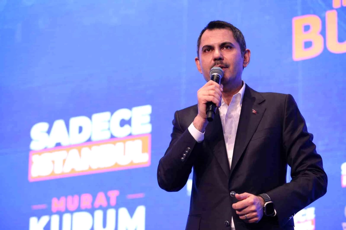 Murat Kurum, Beşiktaş\'ta Üreten İstanbul Büyüten Türkiye programında konuştu