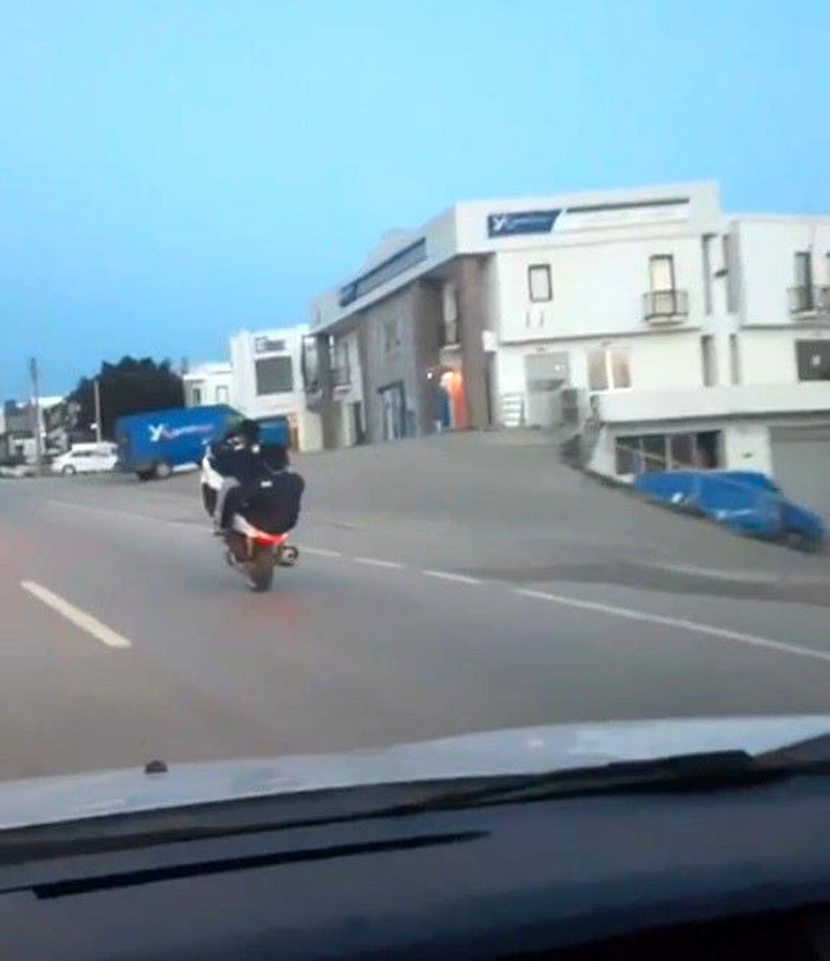 Bodrum\'da Tehlikeli Motosiklet Sürüşleri