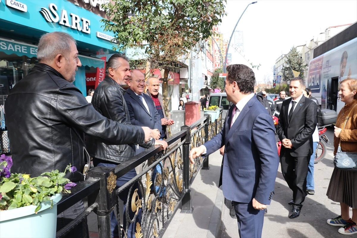DEVA Partisi Genel Başkanı Ali Babacan Isparta\'da ziyaretlerde bulundu