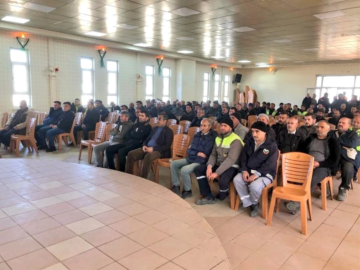 Malatya Doğanşehir Belediyesi Personeline İş Sağlığı ve Güvenliği Eğitimi Verildi