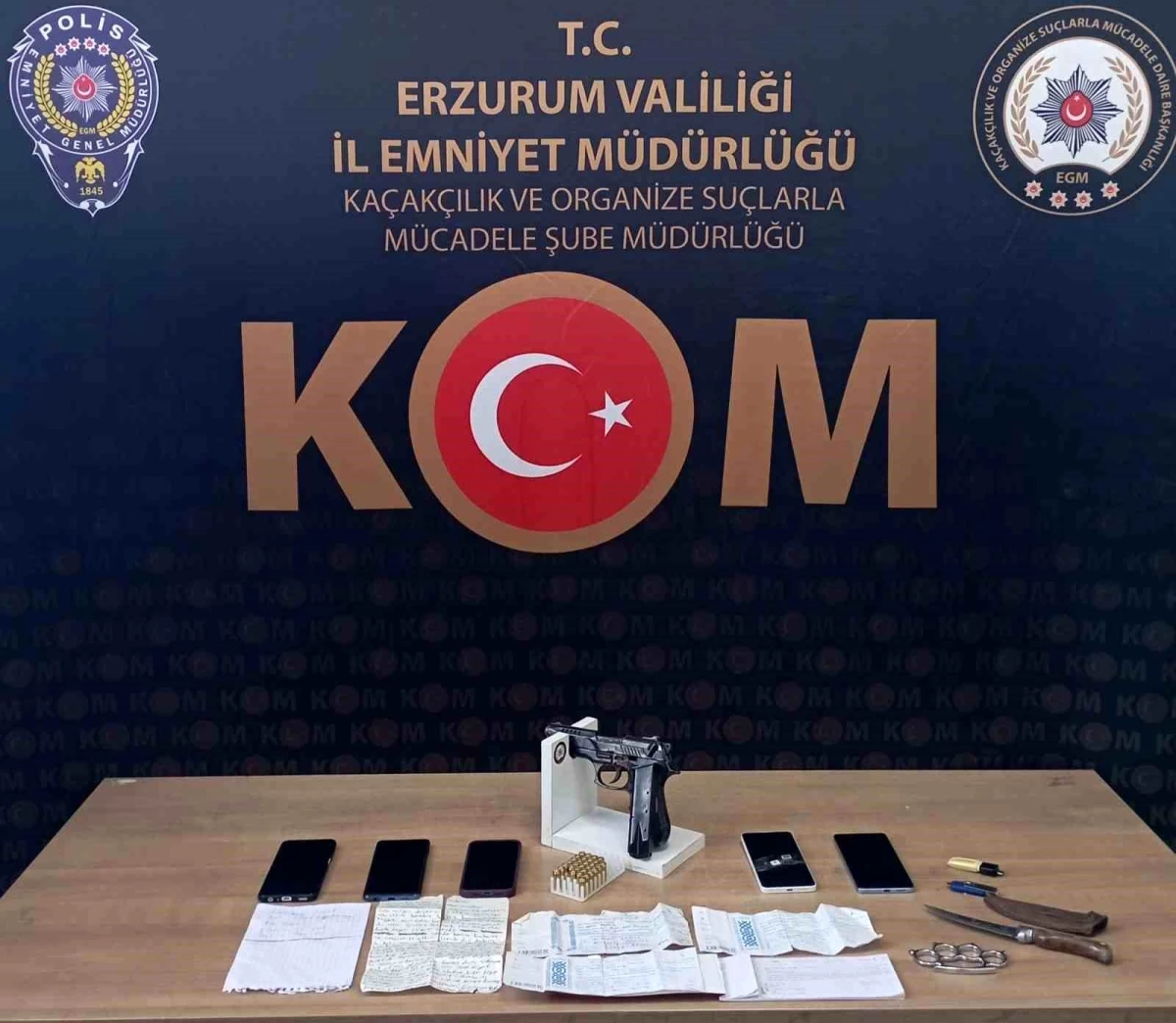 Erzurum\'da tefecilik suçuna yönelik operasyon düzenlendi