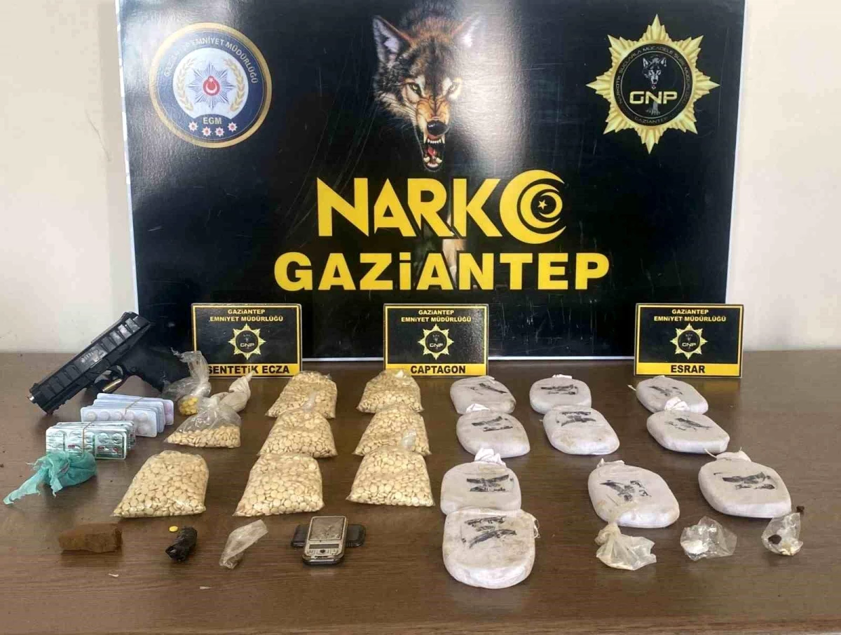 Gaziantep\'te Uyuşturucu Operasyonlarında 194 Kişi Tutuklandı