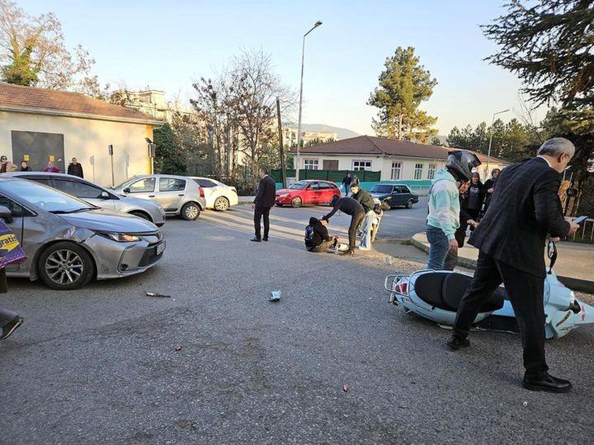 Karabük\'te trafik kazasında 2 kişi yaralandı