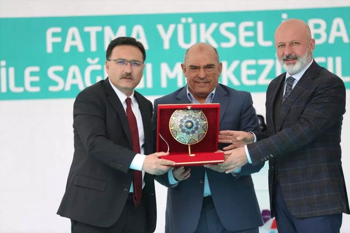 Kocasinan Belediyesi ve İlbasmış ailesinin katkılarıyla sağlık merkezi açıldı