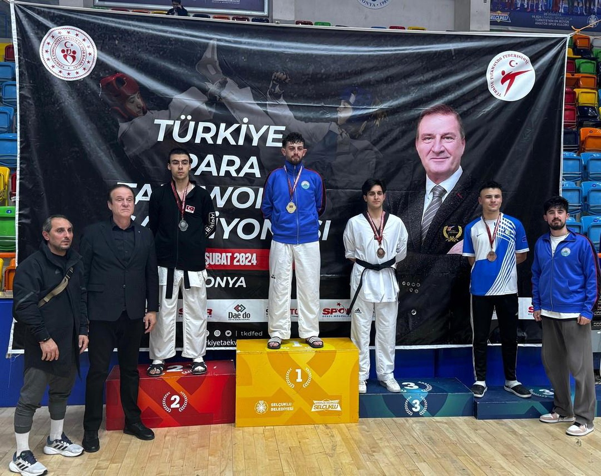 Samsunlu Sporcular Türkiye Para Tekvando Şampiyonası\'nda Başarı Elde Etti