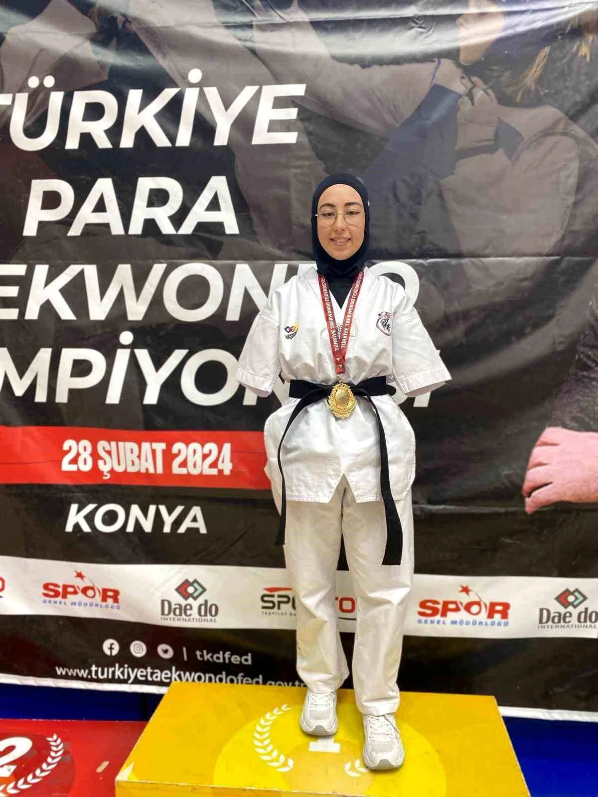 Kayserili sporcular Türkiye Paralimpik TaeKwonDo Şampiyonası\'nda madalya kazandı