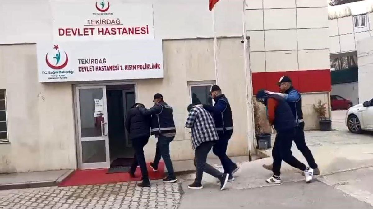 Tekirdağ\'da Tefecilik Operasyonu: 10 Şüpheli Gözaltına Alındı