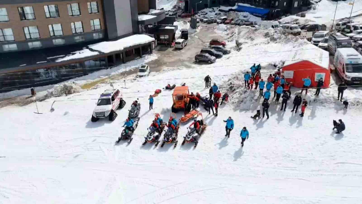 Uludağ\'da ortak kış tatbikatı gerçekleştirildi