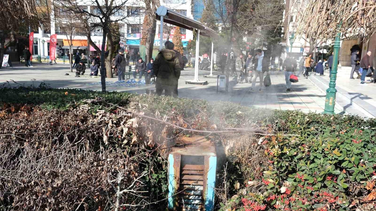 Eskişehir\'de Jeotermal Suyla Abdest Kolaylığı