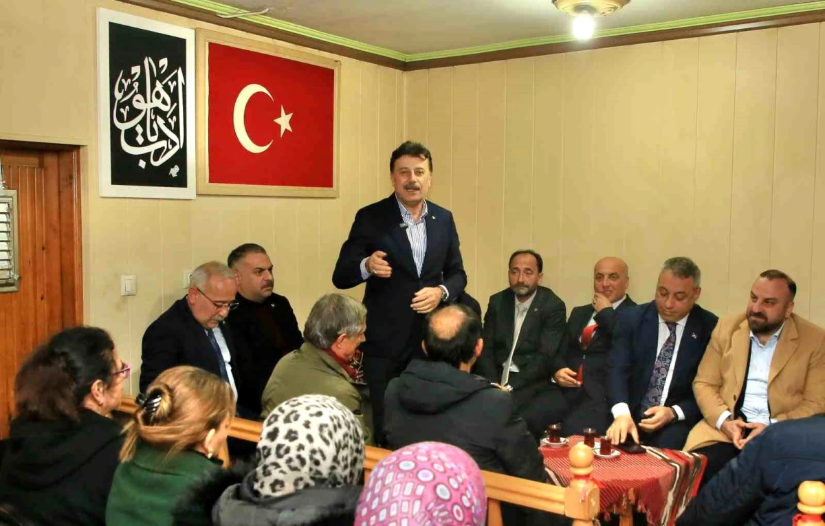 AK Parti Ortahisar Belediye Başkan Adayı Ergin Aydın Gülbaharhatun Mahallesi\'nde halkla buluştu