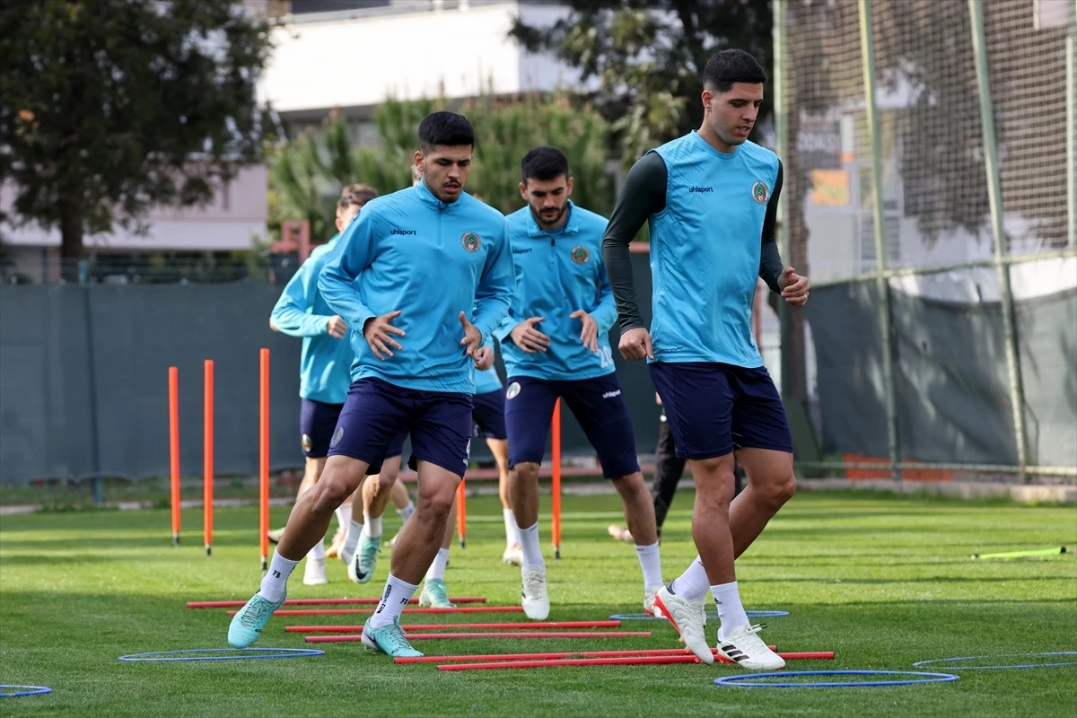 Corendon Alanyaspor, Trabzonspor maçı hazırlıklarını sürdürüyor