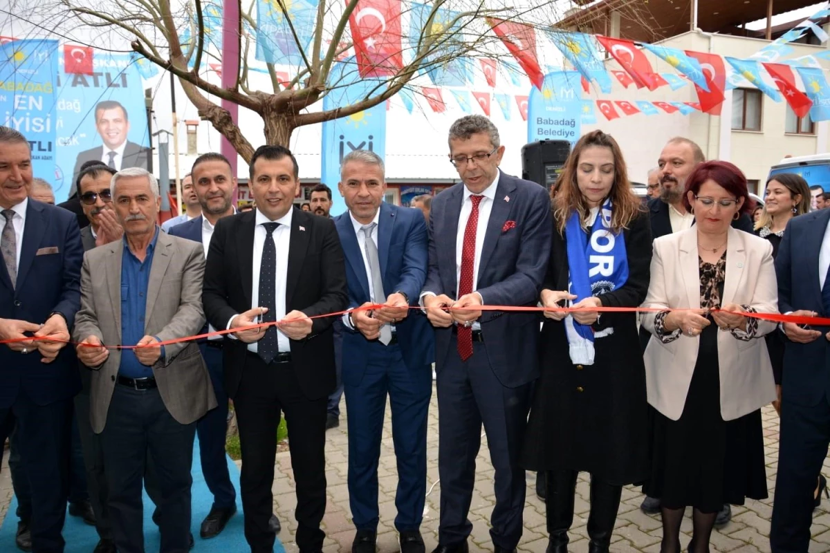 Babadağ Belediye Başkanı Ali Atlı, Seçim Koordinasyon Merkezlerinin Açılışını Gerçekleştirdi