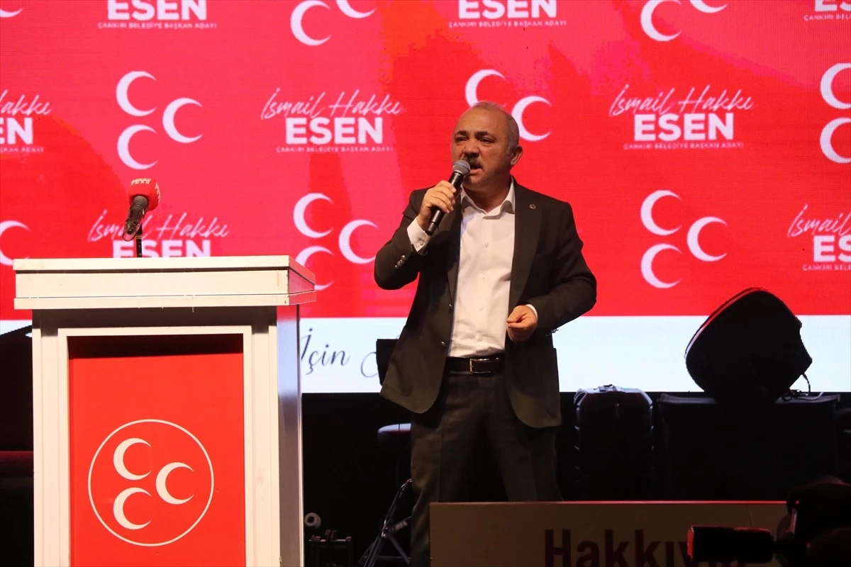 Çankırı Belediye Başkanı İsmail Hakkı Esen, projelerini anlattı