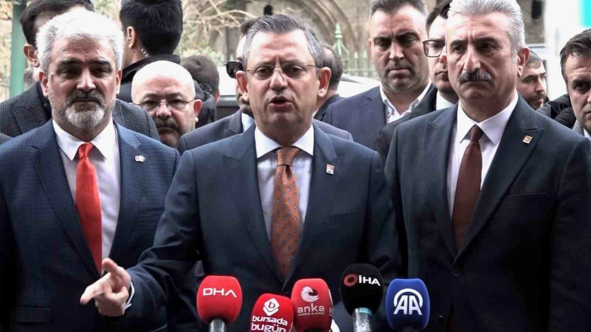 CHP Genel Başkanı Özgür Özel: Bursa Büyükşehir Belediyesi Bursalıların Olacak